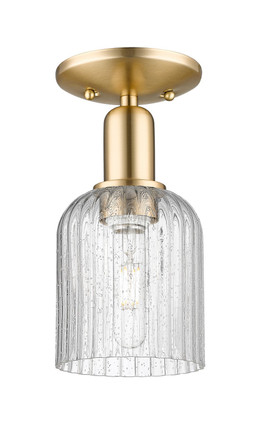 Innovations - 716-1C-CB-G559-5SDY - One Light Semi-Flush Mount - Arcadia - Champagne Bronze