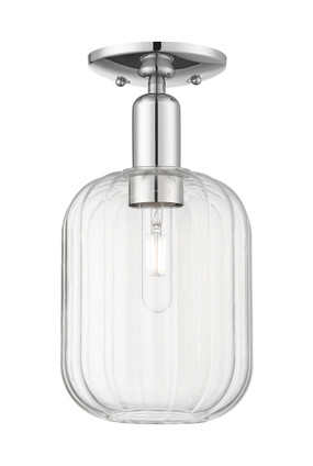 Innovations - 716-1C-PC-G460-7CL - One Light Semi-Flush Mount - Arcadia - Polished Chrome