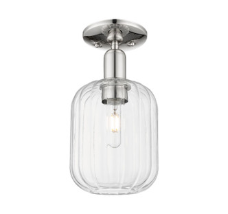 Innovations - 716-1C-PN-G460-7CL - One Light Semi-Flush Mount - Arcadia - Polished Nickel
