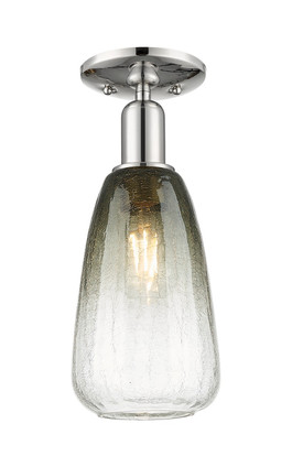 Innovations - 716-1C-PN-G480-6SL - One Light Semi-Flush Mount - Arcadia - Polished Nickel