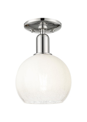 Innovations - 716-1C-PN-G483-8OP - One Light Semi-Flush Mount - Arcadia - Polished Nickel