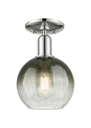 Innovations - 716-1C-PN-G483-8SL - One Light Semi-Flush Mount - Arcadia - Polished Nickel