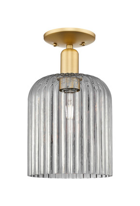 Innovations - 716-1C-SG-G559-8SM - One Light Semi-Flush Mount - Arcadia - Satin Gold