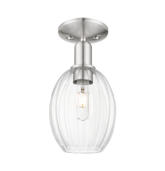 Innovations - 716-1C-SN-G459-6CL - One Light Semi-Flush Mount - Arcadia - Brushed Satin Nickel