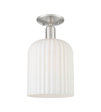 Innovations - 716-1C-SN-G559-8GWH - One Light Semi-Flush Mount - Arcadia - Brushed Satin Nickel