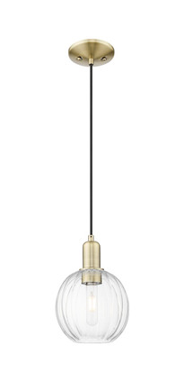 Innovations - 716-1P-AB-G458-7CL - One Light Mini Pendant - Arcadia - Antique Brass