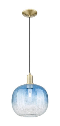 Innovations - 716-1P-AB-G481-10SB - One Light Mini Pendant - Arcadia - Antique Brass