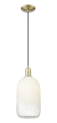 Innovations - 716-1P-AB-G482-7OP - One Light Mini Pendant - Arcadia - Antique Brass