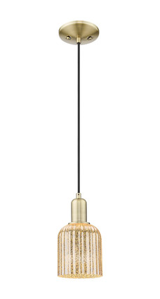 Innovations - 716-1P-AB-G559-5ME - One Light Mini Pendant - Arcadia - Antique Brass