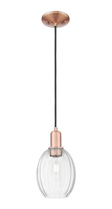 Innovations - 716-1P-AC-G459-6CL - One Light Mini Pendant - Arcadia - Antique Copper