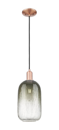 Innovations - 716-1P-AC-G482-7SL - One Light Mini Pendant - Arcadia - Antique Copper