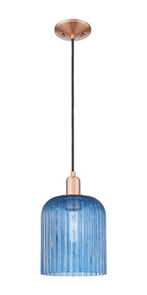 Innovations - 716-1P-AC-G559-8BL - One Light Mini Pendant - Arcadia - Antique Copper