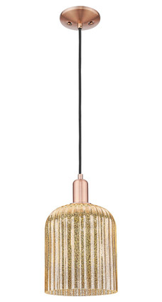 Innovations - 716-1P-AC-G559-8ME - One Light Mini Pendant - Arcadia - Antique Copper