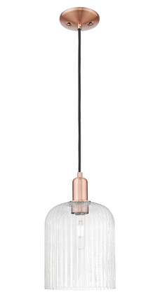 Innovations - 716-1P-AC-G559-8SDY - One Light Mini Pendant - Arcadia - Antique Copper