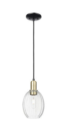 Innovations - 716-1P-BAB-G459-6CL - One Light Mini Pendant - Arcadia - Black Antique Brass