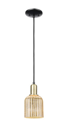 Innovations - 716-1P-BAB-G559-5ME - One Light Mini Pendant - Arcadia - Black Antique Brass