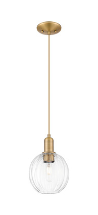Innovations - 716-1P-BB-G458-7CL - One Light Mini Pendant - Arcadia - Brushed Brass