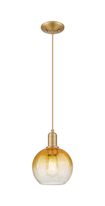 Innovations - 716-1P-BB-G483-8AM - One Light Mini Pendant - Arcadia - Brushed Brass