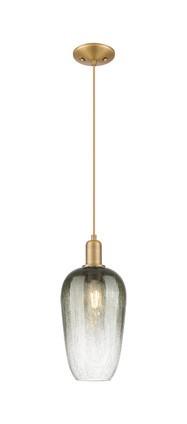 Innovations - 716-1P-BB-G484-7SL - One Light Mini Pendant - Arcadia - Brushed Brass