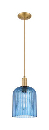 Innovations - 716-1P-BB-G559-8BL - One Light Mini Pendant - Arcadia - Brushed Brass