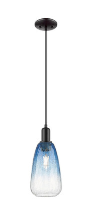 Innovations - 716-1P-BK-G480-6SB - One Light Mini Pendant - Arcadia - Matte Black