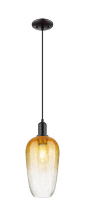 Innovations - 716-1P-BK-G484-7AM - One Light Mini Pendant - Arcadia - Matte Black
