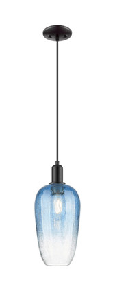 Innovations - 716-1P-BK-G484-7SB - One Light Mini Pendant - Arcadia - Matte Black