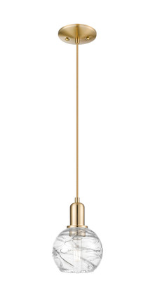 Innovations - 716-1P-CB-G1213-6CL - One Light Mini Pendant - Arcadia - Champagne Bronze
