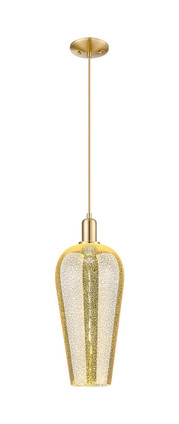 Innovations - 716-1P-CB-G456-8ME - One Light Pendant - Arcadia - Champagne Bronze