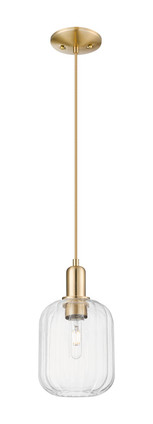Innovations - 716-1P-CB-G460-7CL - One Light Pendant - Arcadia - Champagne Bronze