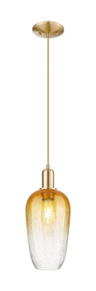 Innovations - 716-1P-CB-G484-7AM - One Light Mini Pendant - Arcadia - Champagne Bronze