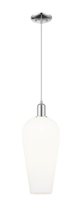 Innovations - 716-1P-PC-G456-8WH - One Light Mini Pendant - Arcadia - Polished Chrome