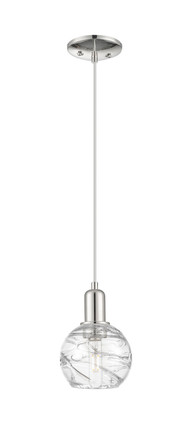 Innovations - 716-1P-PN-G1213-6CL - One Light Mini Pendant - Arcadia - Polished Nickel