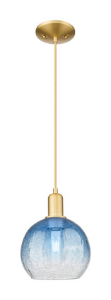 Innovations - 716-1P-SG-G483-8SB - One Light Mini Pendant - Arcadia - Satin Gold