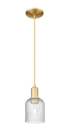 Innovations - 716-1P-SG-G559-5SDY - One Light Mini Pendant - Arcadia - Satin Gold