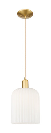 Innovations - 716-1P-SG-G559-8GWH - One Light Mini Pendant - Arcadia - Satin Gold