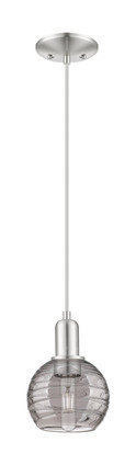 Innovations - 716-1P-SN-G1213-6SM - One Light Mini Pendant - Arcadia - Brushed Satin Nickel