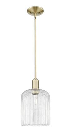 Innovations - 716-1S-AB-G559-8CL - One Light Mini Pendant - Arcadia - Antique Brass