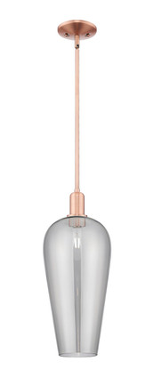 Innovations - 716-1S-AC-G456-8SM - One Light Mini Pendant - Arcadia - Antique Copper