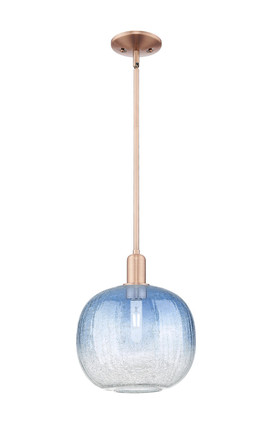 Innovations - 716-1S-AC-G481-10SB - One Light Mini Pendant - Arcadia - Antique Copper