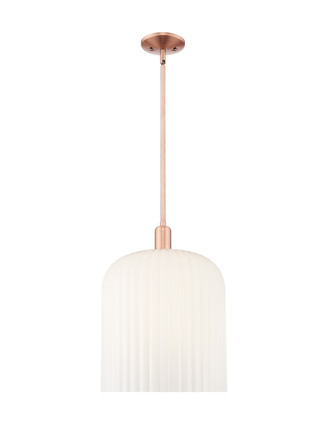 Innovations - 716-1S-AC-G559-12GWH - One Light Mini Pendant - Arcadia - Antique Copper