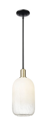 Innovations - 716-1S-BAB-G482-7OP - One Light Mini Pendant - Arcadia - Black Antique Brass