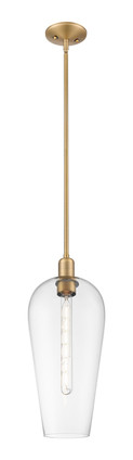 Innovations - 716-1S-BB-G456-8CL - One Light Mini Pendant - Arcadia - Brushed Brass