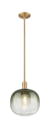 Innovations - 716-1S-BB-G481-10SL - One Light Mini Pendant - Arcadia - Brushed Brass