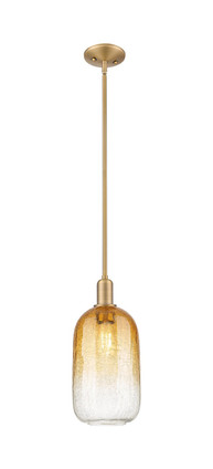 Innovations - 716-1S-BB-G482-7AM - One Light Mini Pendant - Arcadia - Brushed Brass