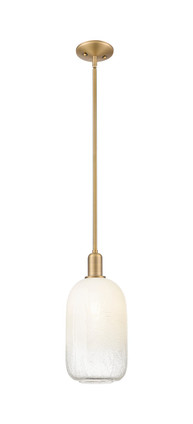 Innovations - 716-1S-BB-G482-7OP - One Light Mini Pendant - Arcadia - Brushed Brass
