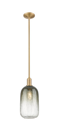 Innovations - 716-1S-BB-G482-7SL - One Light Mini Pendant - Arcadia - Brushed Brass