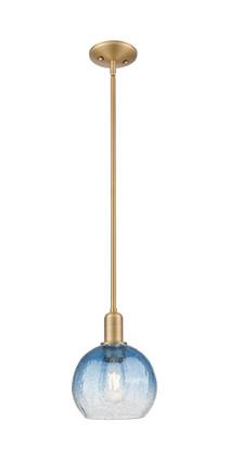 Innovations - 716-1S-BB-G483-8SB - One Light Mini Pendant - Arcadia - Brushed Brass