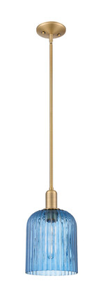 Innovations - 716-1S-BB-G559-8BL - One Light Mini Pendant - Arcadia - Brushed Brass