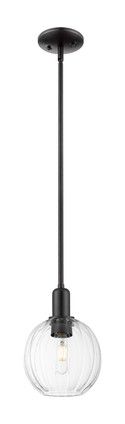 Innovations - 716-1S-BK-G458-7CL - One Light Mini Pendant - Arcadia - Matte Black